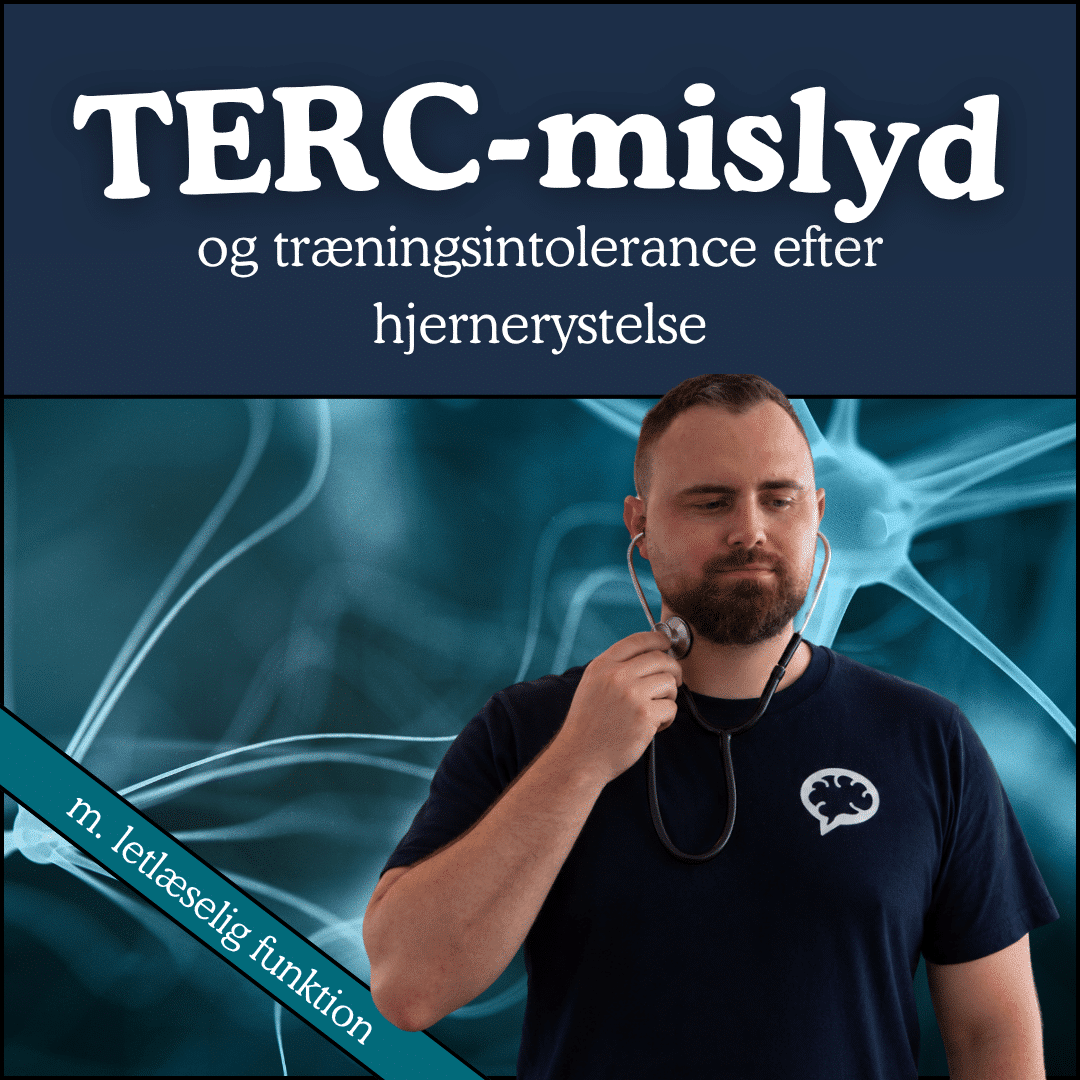TERC-mislyd og træningsintolerance efter hjernerystelse