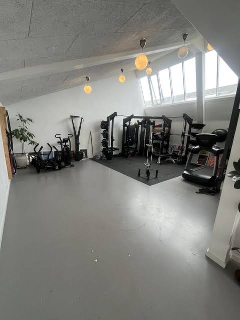 Træningsområde på klinikken i Valby